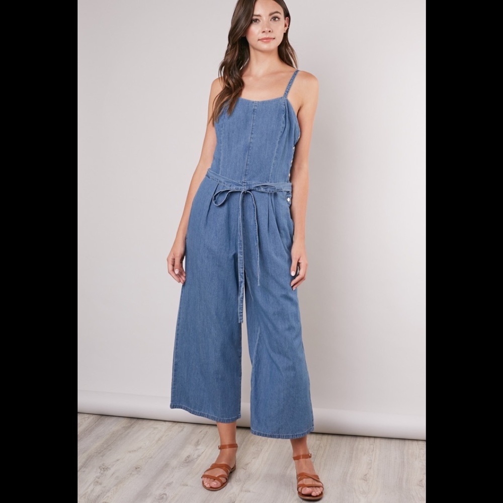 Denim jumpsuit